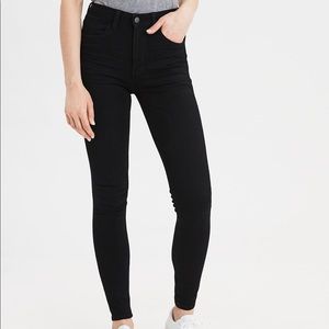 AE 360 degree super stretch high waisted jeans